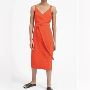 Everlane Japanese GoWeave Wrap Dress